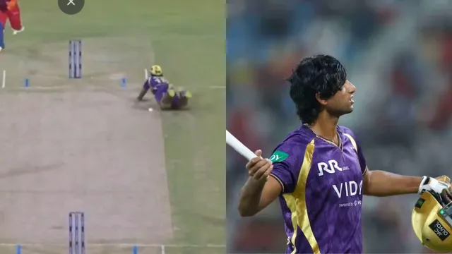 Angkrish Raghuvanshi Out: इकाना स्टेडियम में अंपायर के फैसले पर संग्राम