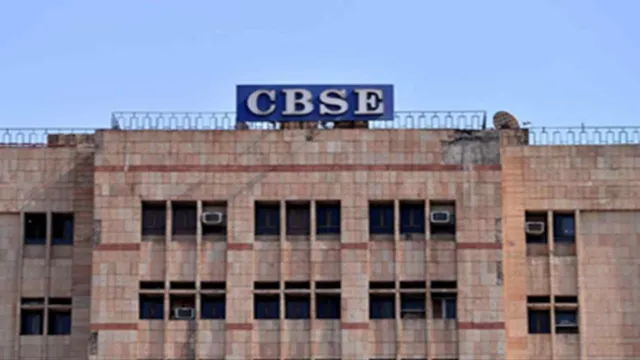 A classroom setup showing students preparing for the official CBSE Class 12 Compartment Exam 2026 online LOC registration process.