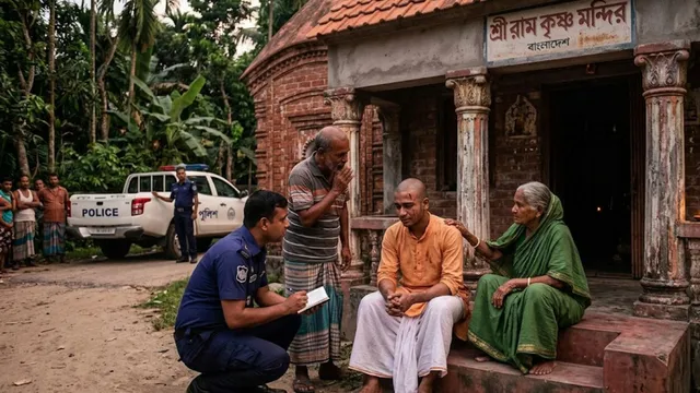 Protests happening globally against the continuous attacks on Hindus in Bangladesh following the recent abduction of a temple priest.