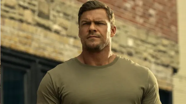 Alan Ritchson reprising his intense action role as Jack Reacher for the upcoming official Reacher Season 4 OTT Release on Amazon Prime Video.