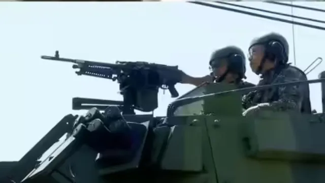 Taiwan Reserve Training integrated with precision-guided HIMARS rocket systems and modern surveillance drones to deter threat from China.