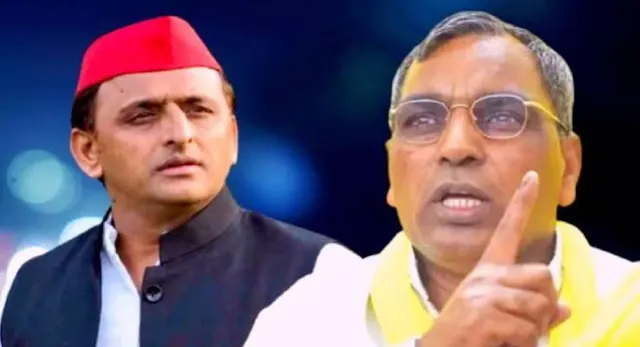 Cabinet Minister OP Rajbhar slams Akhilesh Yadav over massive financial corruption in JPNIC building project.