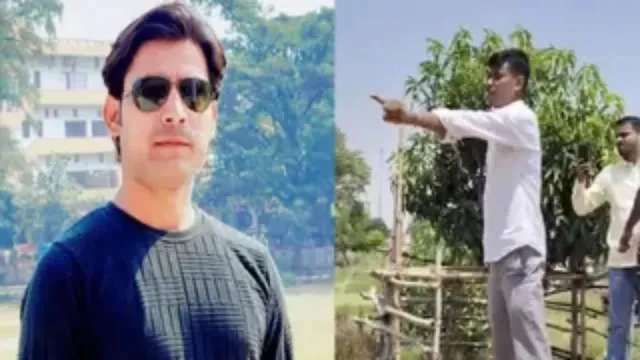 Constable Ashish Tiwari Suspended from Motihari district police force following a threatening viral video link to Bharat Tiwari encounter.