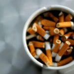 Scientific illustration of DNA structure representing the Genetic Makeup Lung Cancer Study.