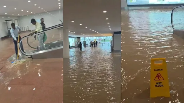 Noida Airport Floods After First Rain Escalators Stop: पहली ही बारिश में 11 हजार करोड़ के नोएडा एयरपोर्ट की खुली पोल, अंडरपास में भरा पानी और एस्केलेटर हुए बंद