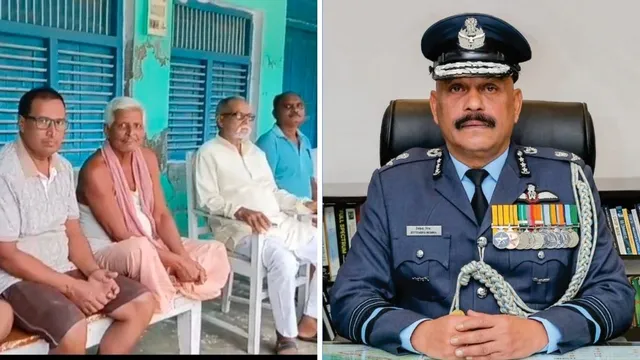 राम मंदिर ट्रस्ट के पहले सीईओ बने पूर्व एयर मार्शल जितेंद्र मिश्र: देवरिया के भोपतपुरा गांव में जमकर बंटी मिठाइयां