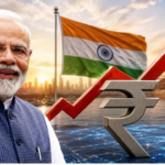 Graph showing India GDP Growth Forecast revision to seven percent by global credit rating agencies