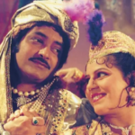 Scene of the famous genie from the Doordarshan cult show Alif Laila directed by Ramanand Sagar.