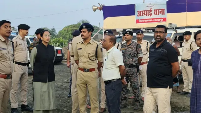 विक्रमशिला सेतु बंद होते ही हाई अलर्ट पर पुलिस: घाटों से जीरोमाइल तक कड़ा पहरा, हथियारबंद जवान मुस्तैद
