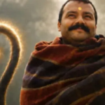 Actor Shobhinav Satya in a dramatic scene representing Hanuman Ansh Box Office Collection success worldwide.